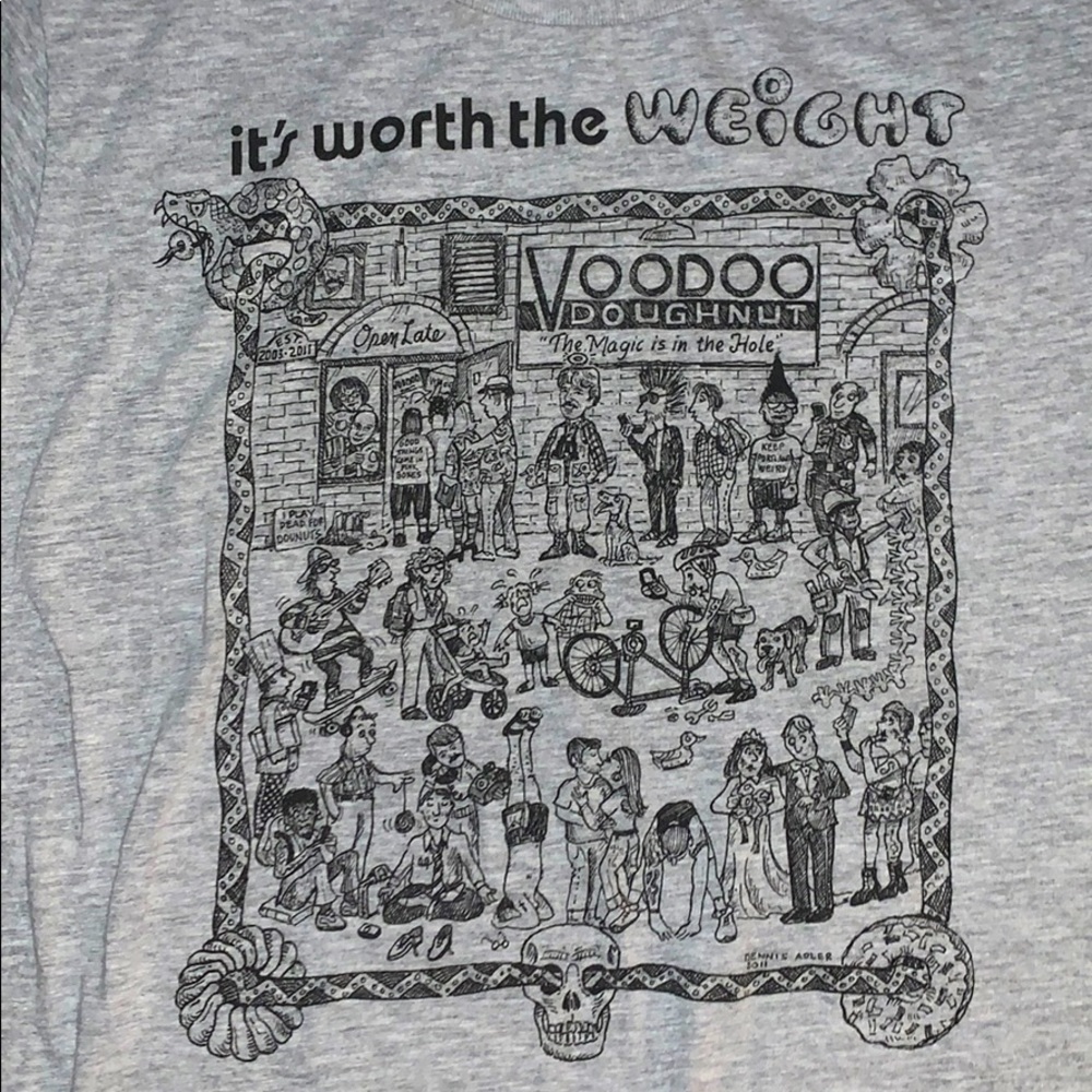 ⭕️⭕️VOODOO donut t shirt